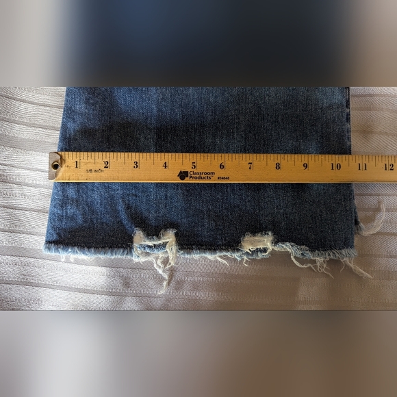 Flying Monkey Black Label Women's Blue  Flared Jeans Size 32 - Picture 15 of 15